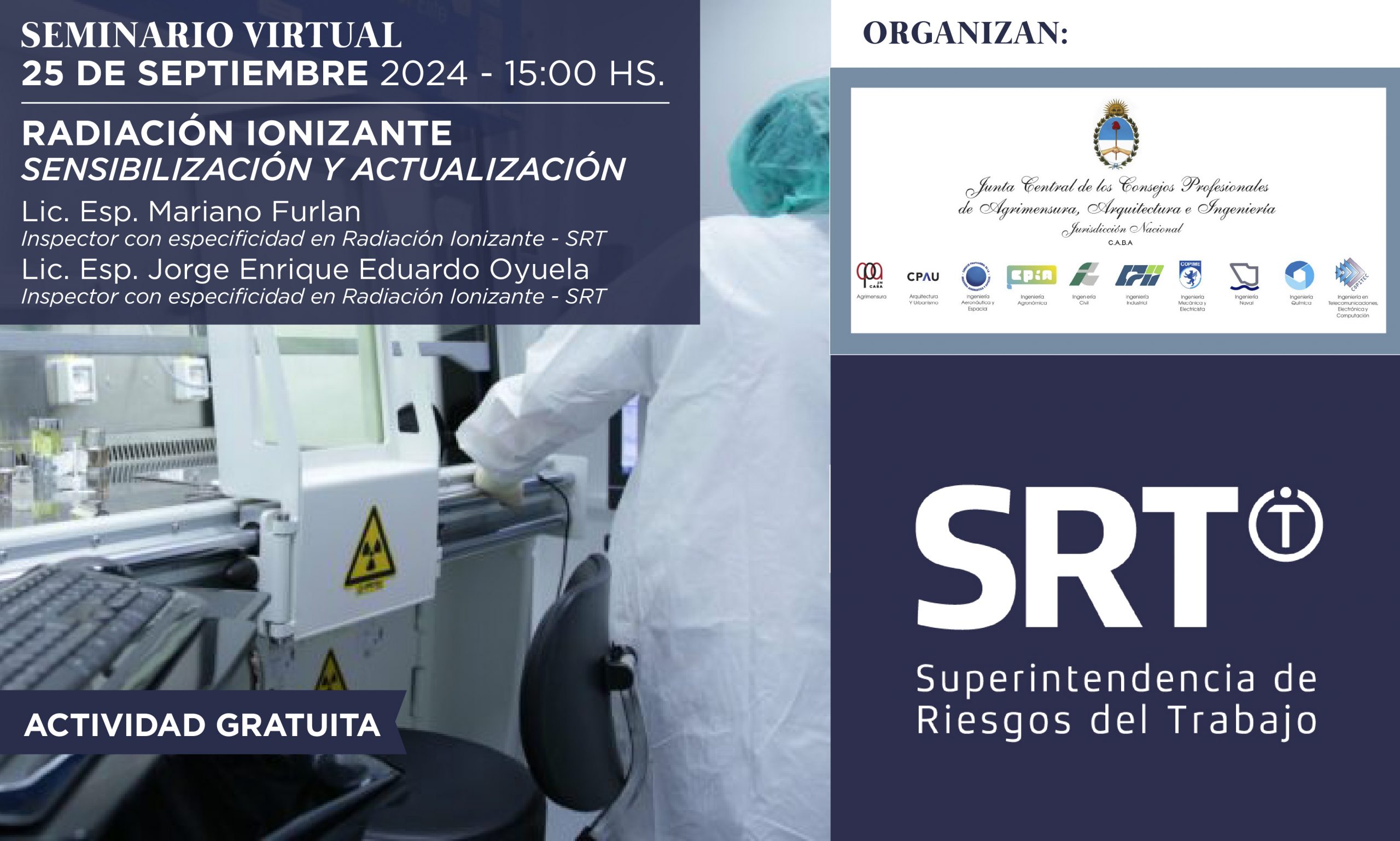 Seminario Virtual: Radiación Ionizante